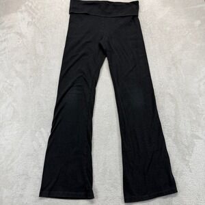 Victoria's Secret Pants Women's Small Short Black Gold Glitter Wing Foldover Y2K
